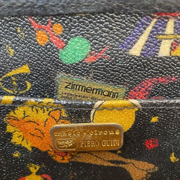 Vintage Piero Guidi Magic Circus Crossbody Purse - Picture 8 of 15